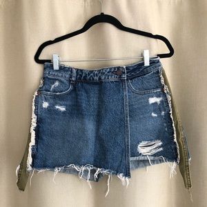 Zara Z1975 denim skort